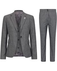 TruClothing - Three-Piece Tailored Fit Suit - Lyst