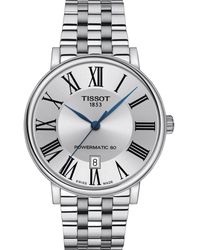 Tissot - Carson Premium Powermatic 80 Watch T1224071103300 Material_Stainless_Steel - Lyst