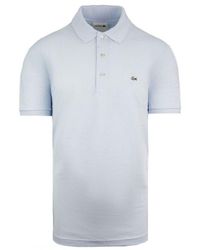 Lacoste - Slim Fit Light Polo Shirt Cotton - Lyst