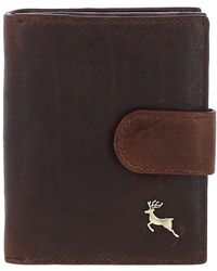 Ashwood Leather - 'G-Purse' Vintage Wash Real Wallet Purse - Lyst