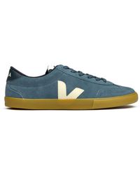 Veja - Volley Suede Trainers - Lyst