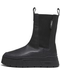 PUMA - Mayze Stack Chelsea Boots - Lyst