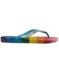 Havaianas - Hav. Top Pride Allover 35 36 Flip Flops - Lyst