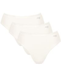 Sloggi - Go Daily Cotton Tai Briefs (3 Pack) - Lyst