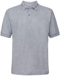 Russell - Polycotton Pique Polo Shirt (Light Oxford) - Lyst
