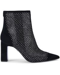 Carvela Kurt Geiger - Ankle Boot Silver Hotsox - Lyst