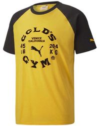 PUMA - X's Gym Raglan T-Shirt Cotton - Lyst