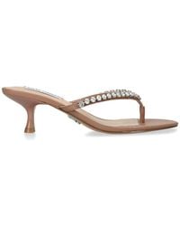 Steve Madden - Slater Nude Sandals - Lyst