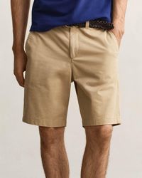 GANT - Regular Fit Classic Chino Shorts - Lyst
