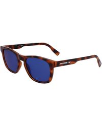 Lacoste - Mannen Zonnebril 56/18/145 Mm Bio Geïnjecteerd - Lyst