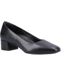 Hush Puppies - Ladies Alina Leather Court Shoes () - Lyst