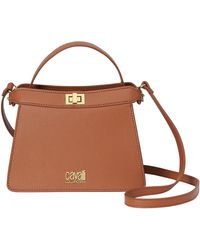 Roberto Cavalli - Handbag With Rotating Closure Cchb0208 - Lyst