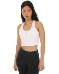 adidas - Medium Support Running Pocket Bra - Lyst