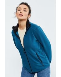 TOMMY LIFE - Plush Zip-Front Sweatshirt - Lyst