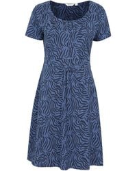 Mountain Warehouse - Orchid Patterned Uv Summer Dress With Side Pockets Holiday Beach Cotton - Lyst