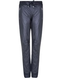 Infinity Leather - Nappa Trousers Joggers - Lyst