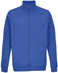 Sol's - Adult Cooper Full Zip Sweat Jacket (Royal) - Lyst