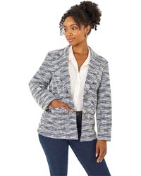 Roman - Petite Collared Boucle Jacket - Lyst