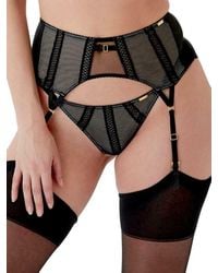 Gossard - Shadow Mesh Suspender Belt - Lyst