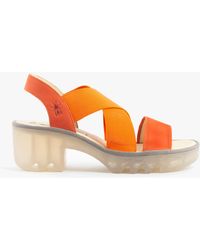 Fly London - Taji502Fly Sandals Poppy Leather - Lyst