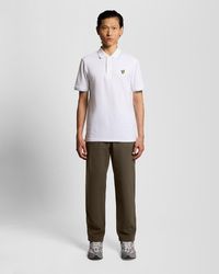 Lyle & Scott - Washed Cotton Trousers - Lyst