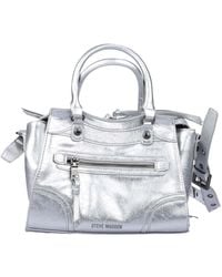 Steve Madden - Accessoires Bcelia Tas In Zilver - Lyst