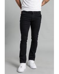French Connection - Cotton Regular Fit Chino Trousers - Lyst