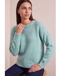 Roman - Cable Trim Knit Jumper - Lyst