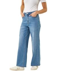 Roman - Petite Wide Leg Jeans - Lyst