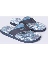 Mountain Warehouse - 'Swish' Flip Flops With Soft Padded Upper Straps Slip-On Beach Sandals - Lyst