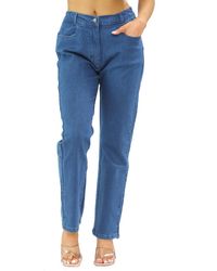 MYT - Side Elastic Waist Jeans - Lyst