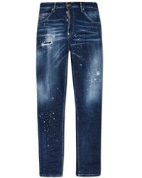 DSquared² - Cool Guy Jeans Paint Splatter Design Cotton - Lyst