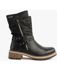 Josef Seibel - Waylynn 13 Biker Boots Leather - Lyst