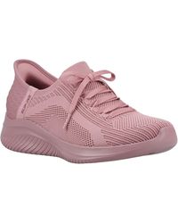 Skechers - Ultra Flex 3.0 Pure Color Textile Mauve Trainers - Lyst