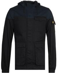 Lyle & Scott - Jet Contrast Yoke Jacket - Lyst