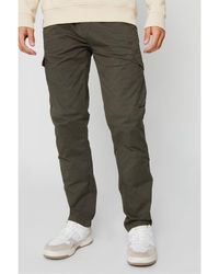 Threadbare - 'Drill' Cotton Cargo Trousers With Stretch - Lyst