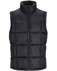 Jack & Jones - Sleeveless Quilted Gilet Jacket - Lyst
