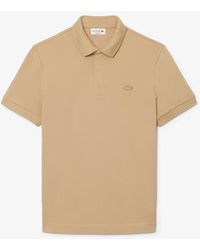 Lacoste - Paris Strech Pique Polo Shirt Cotton - Lyst