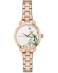 Ted Baker - Bkpfls402 Ladies Fleure Watch - Lyst