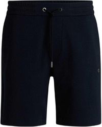 BOSS - C-Leoni 01 Monogram Shorts (Dark) - Lyst