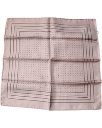 Dolce & Gabbana - Polka Dots Square Handkerchief Scarf - Lyst
