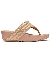 Fitflop - Lulu Gepolsterte Shimmy Sandalen - Lyst