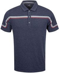 PUMA - Drycell Performance Fit Looping Polo Shirt Short Sleeve Top 595111 02 - Lyst