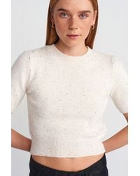 Dilvin - Wool Blend Sweater - Lyst