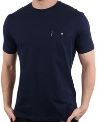 Ben Sherman - T Shirt Plain Crew Neck Short Sleeve Casual Summer Cotton Tee - Lyst