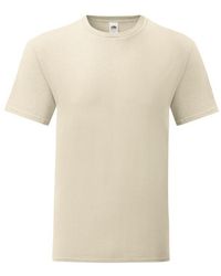 Fruit Of The Loom - Iconisch 150 T-shirt (natuurlijk) - Lyst