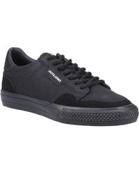 Jack & Jones - Mordern Special Synthetic Anthracite Trainers - Lyst