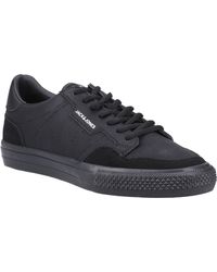 Jack & Jones - Mordern Special Synthetic Anthracite Trainers - Lyst