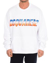DSquared² - Long-Sleeved Crew-Neck Sweatshirt S74Gu0743-S25516 - Lyst