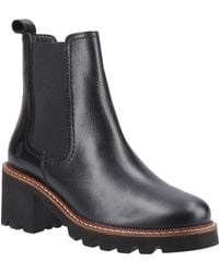 Hush Puppies - Gaia Leather Heeled Chelsea Boots - Lyst